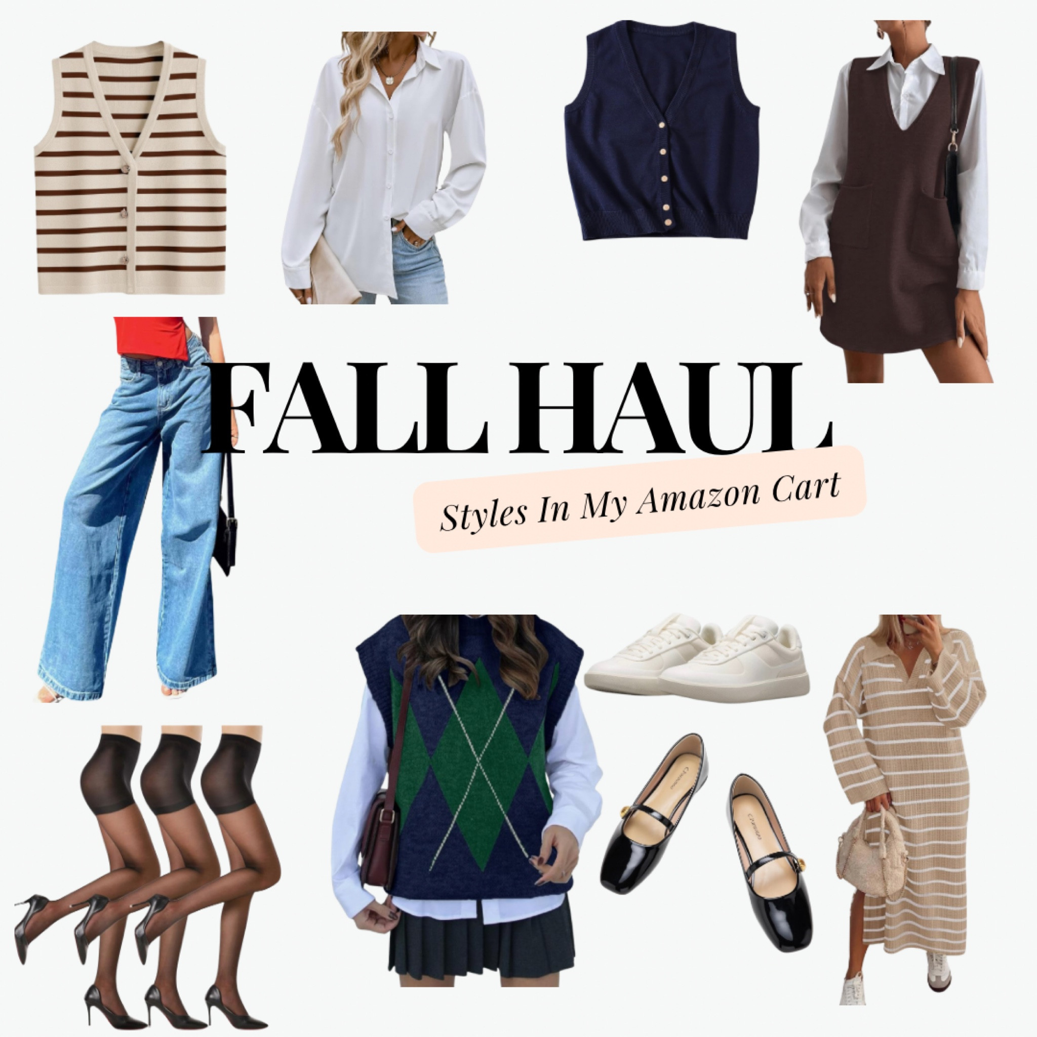 A Fall Haul from Amazon 

#LTKSeasonal #LTKShoeCrush #LTKWorkwear
