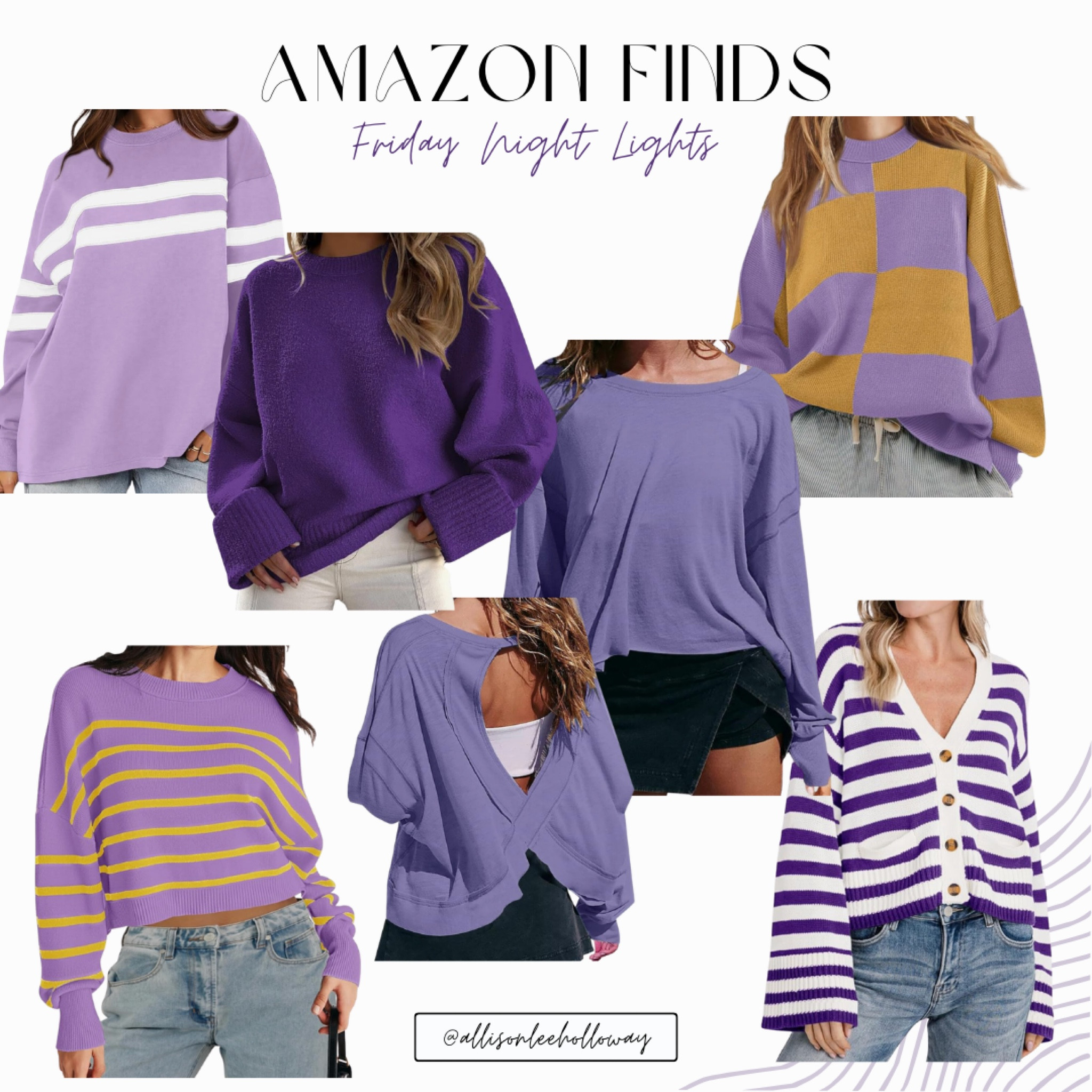 the CUTEST purple (with a little FP inspired) 💜

#LTKSeasonal #LTKFindsUnder50 #LTKStyleTip