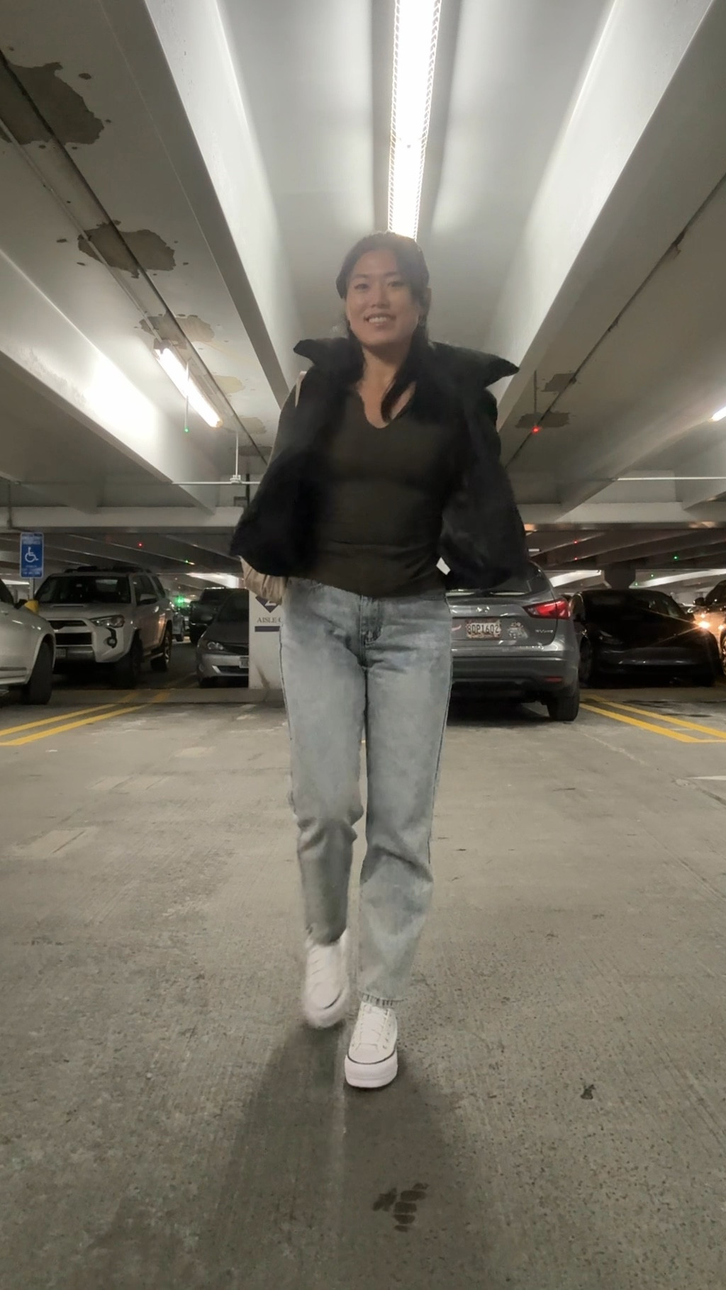 Winter ootd inspo! Jeans, converse bootie, slim long sleeve, puffer vest

#LTKVideo #LTKSeasonal #LTKstyletip