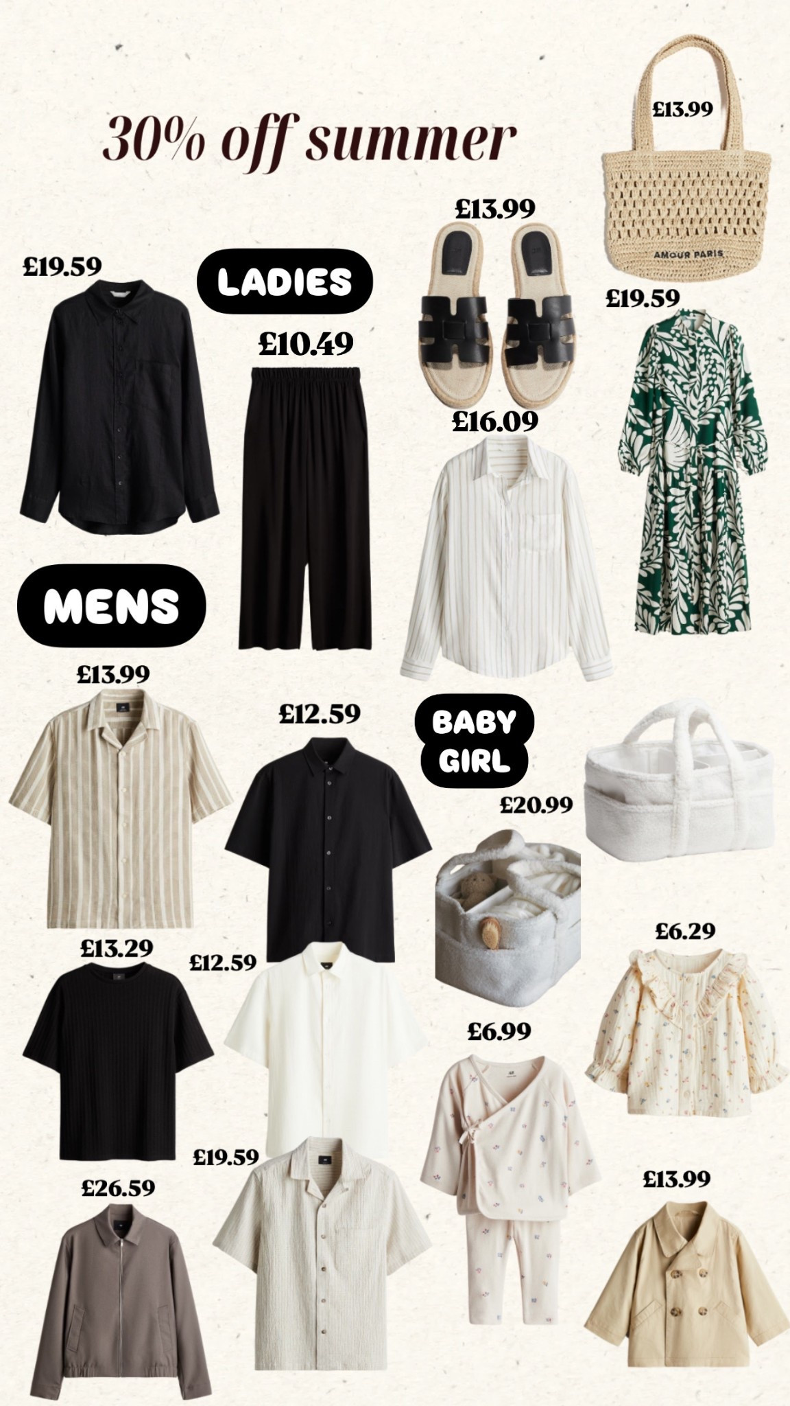 30% off summer style -
Ladies, mens and kids! 
Mens linen shirts, women linen shirt 



#LTKsummer #LTKmens #LTKmodest