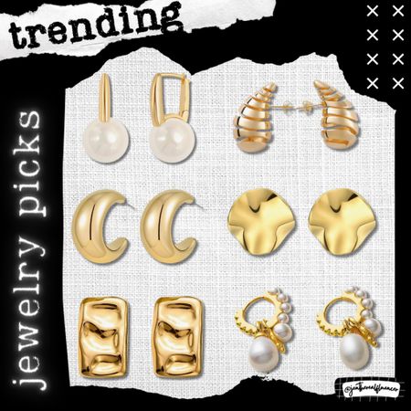 Trending jewelry book, gold earrings, hoops, gold jewelry, accessories, hoops, amazon finds 

#LTKSeasonal #LTKstyletip #LTKfindsunder50