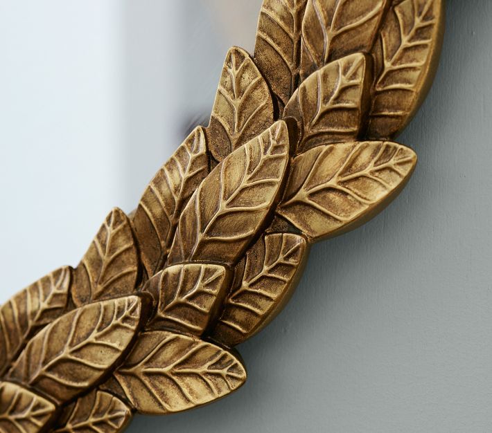 Chris Loves Julia Antique Gold Mirror | Pottery Barn Kids