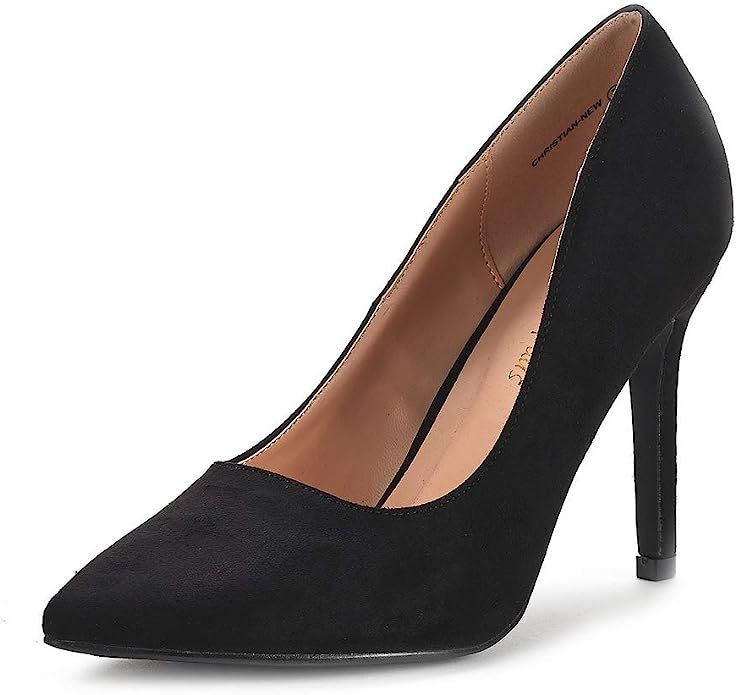 DREAM PAIRS Women's Heels Pump Shoes | Amazon (US)