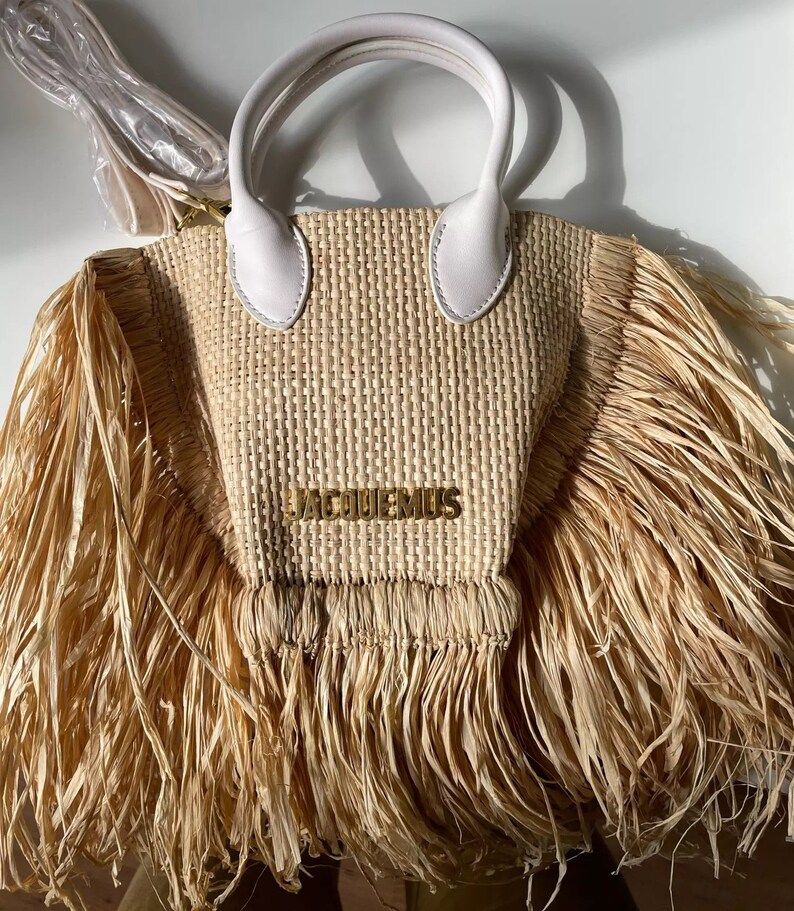 Jacquemus straw cross body bag | Etsy (US)