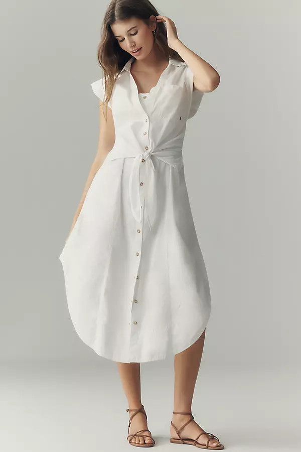 Sleeveless Wrap Shirtdress | Anthropologie (US)
