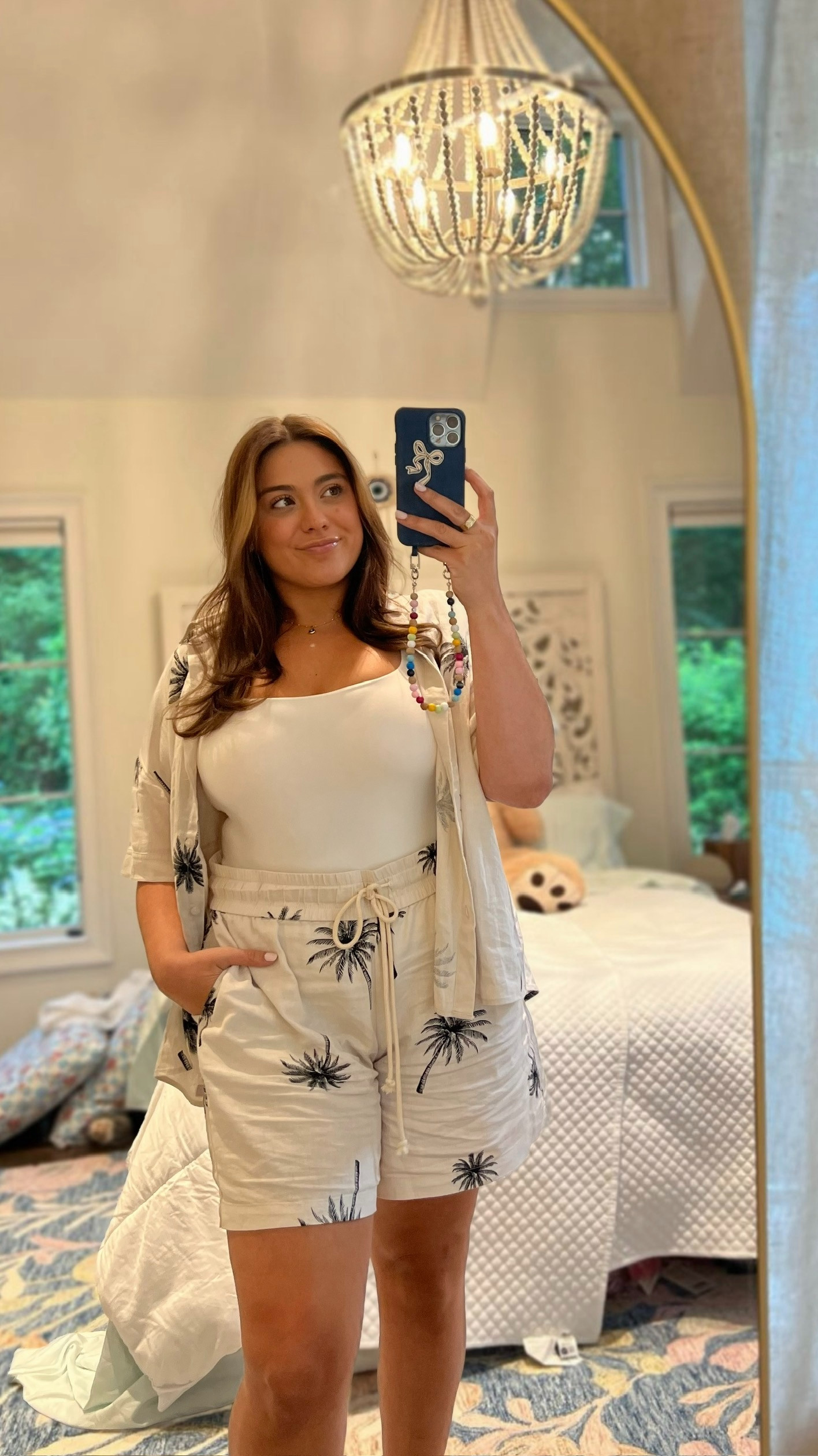 There is nothing better than a matching linen boho set. This palm tree print is everything  

 #LTKSummerEdit #LTKSeasonal #LTKFindsUnder100