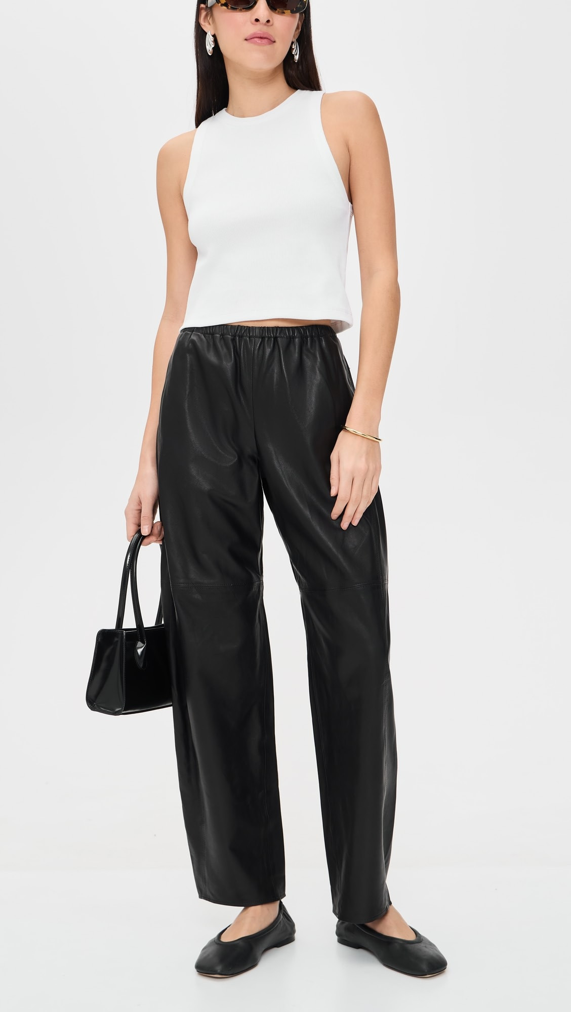 Lamb Leather Colby Trousers | Shopbop