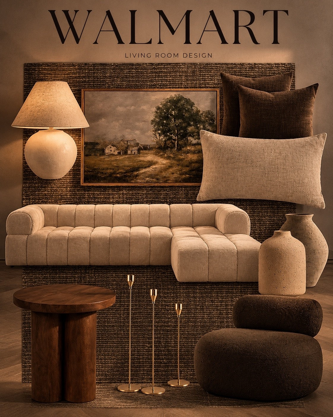 Neutral lovers, this one’s for you 🤎🖤 A cozy, modern living room design using all Walmart finds — from the boucle chair to the sculptural accent pieces. Mixing textures and earthy tones to create a space that feels calm, warm, and elevated.

#WalmartHome
#LivingRoomDesign
#NeutralHomeDecor
#AffordableHomeStyle
#BoucleChair
#ModernFarmhouseDecor
#CozyLivingRoom
#WalmartDecorFinds
#BudgetFriendlyDecor
#InteriorDesignInspo

Summerthompsonstyles

#LTKHome #LTKSaleAlert #LTKdayinmylife