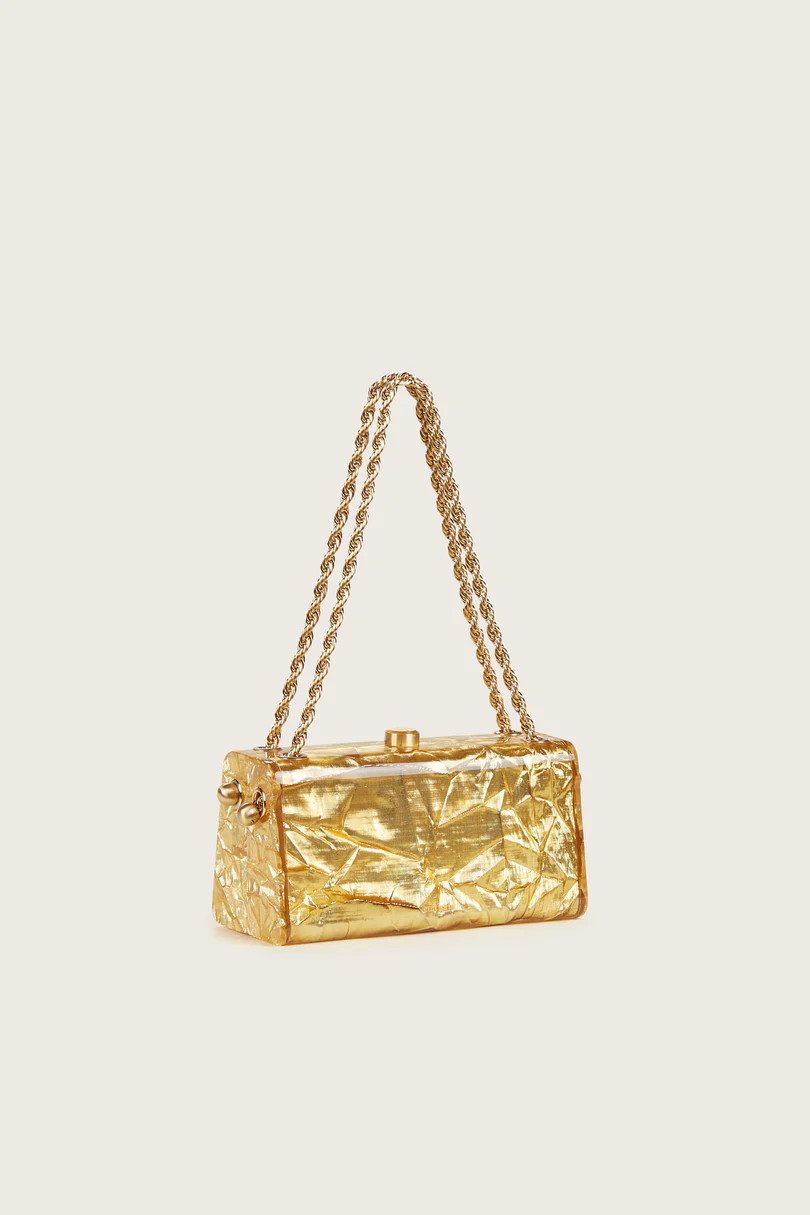 HAJAR SHOULDER BAG - GOLD | Cult Gaia - US