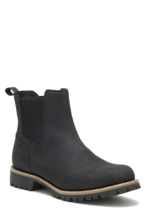 Chaco Fields Waterproof Chelsea Boot in Black at Nordstrom, Size 9.5 | Nordstrom