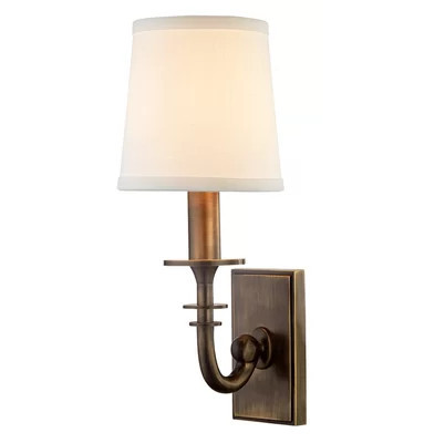 Hudson Valley Lighting Carroll solid brass candle wall light