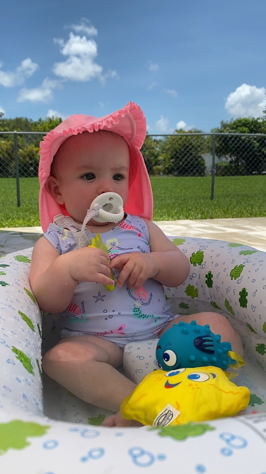 An inflatable baby bath tub makes a great addition to your summer beach baby bag! It’s great poolside and on the beach! 😎 

#LTKbaby #LTKswim #LTKfamily
