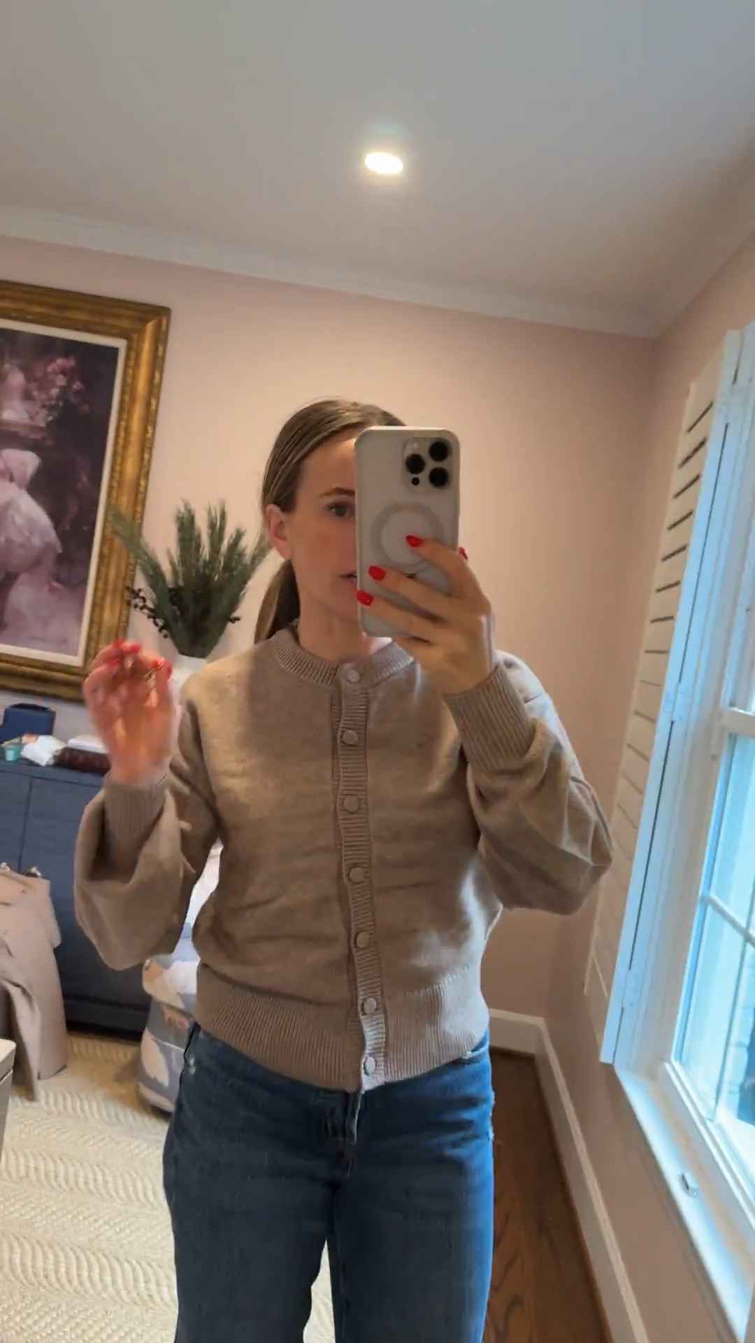 This cardigan is so cute and not itchy! I love the detailing that makes it a little more elevated.

#LTKSeasonal #LTKootd