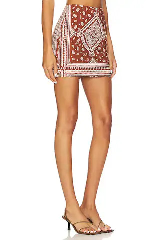 Hope Skirt in Montana Print | Revolve Clothing (Global)