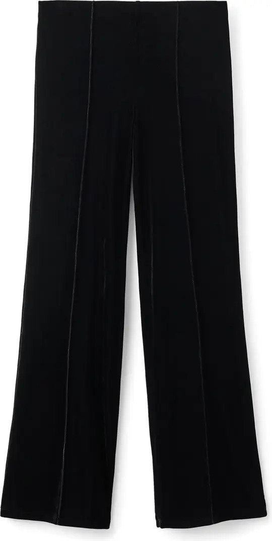 Mid Rise Velvet Pants | Nordstrom