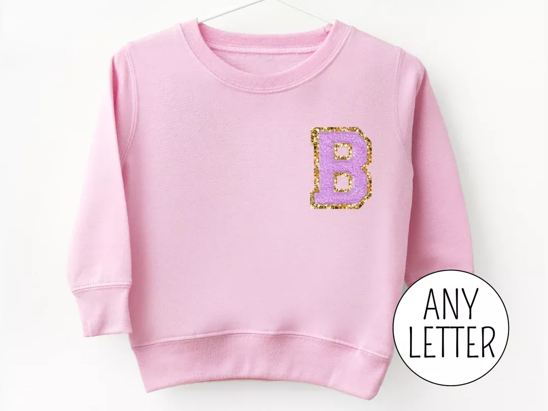 Baby/Toddler Girl Personalized Embroidered Sweatshirt