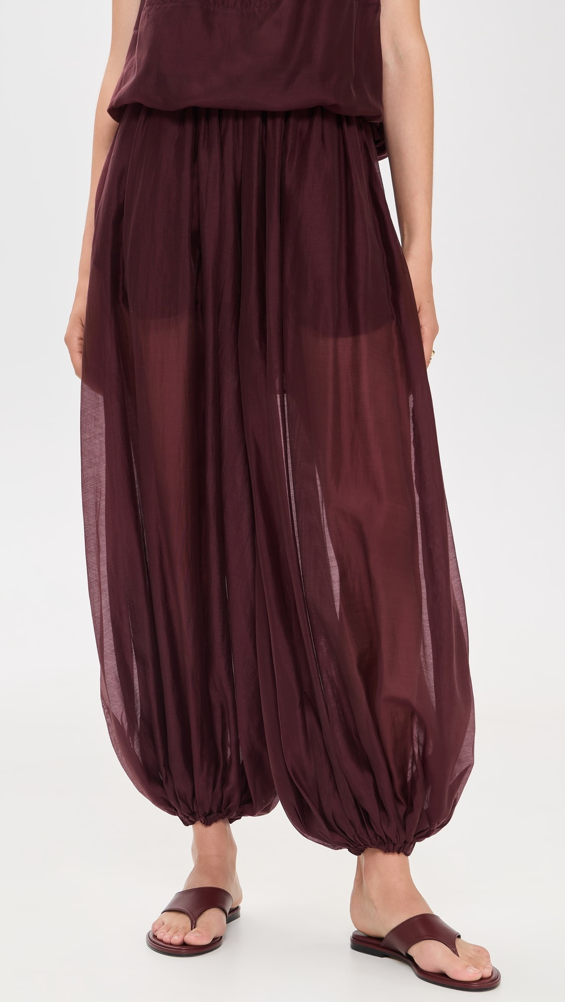 Elastic Waist Oversized Balloon Pants | Shopbop