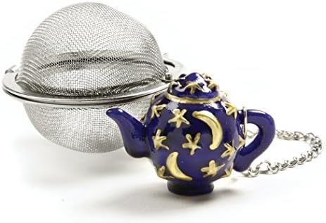 Norpro Stainless Steel 2-Inch Mesh Tea Infuser Ball with Teapot Weight, One Size, Silver | Amazon (US)