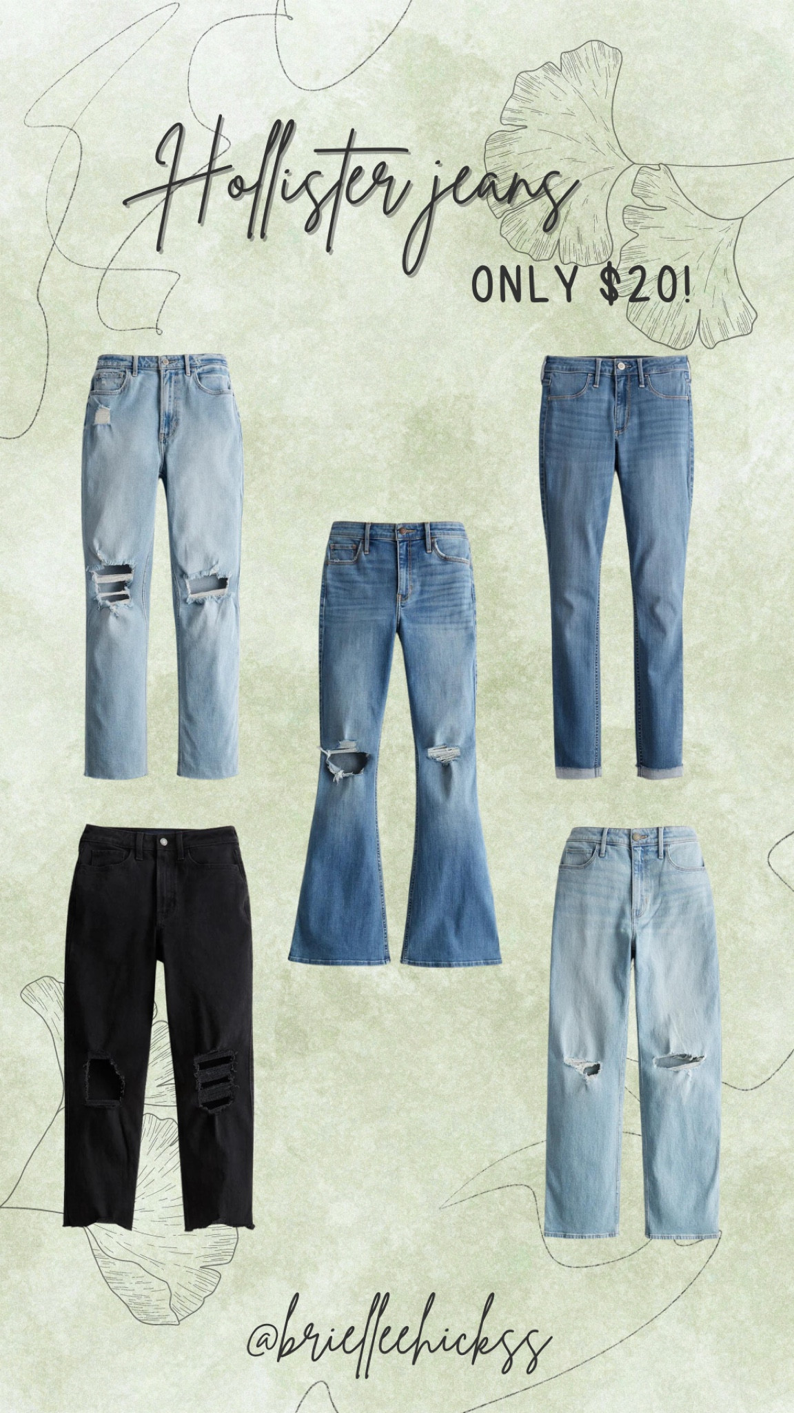 Select Hollister jeans on sale for $20!!! 
Sale alert
Jeans
Hollister
Black Friday 
Cyber Monday 


#LTKsalealert #LTKGiftGuide #LTKCyberweek