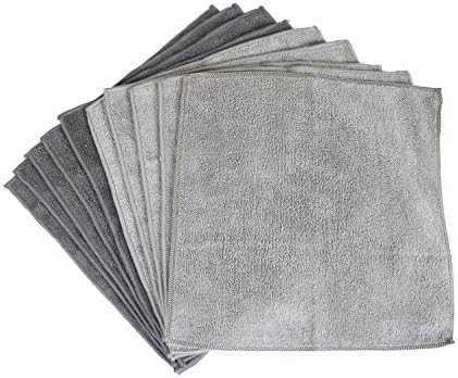 Sophisti-Clean Stainless Steel Microfiber Cloths, Soft Absorbent Non-Abrasive Cleaning Cloths, Li... | Amazon (US)