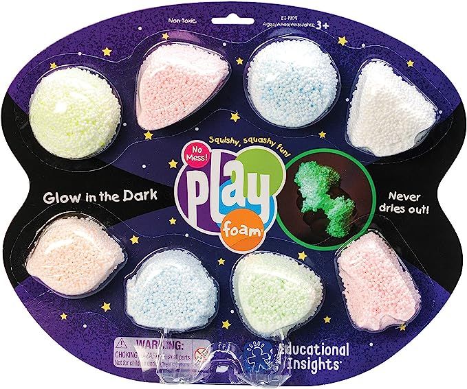 Educational Insights Playfoam Glow in the Dark 8-Pack, Fidget & Sensory Toy, Easter Basket Stuffe... | Amazon (US)