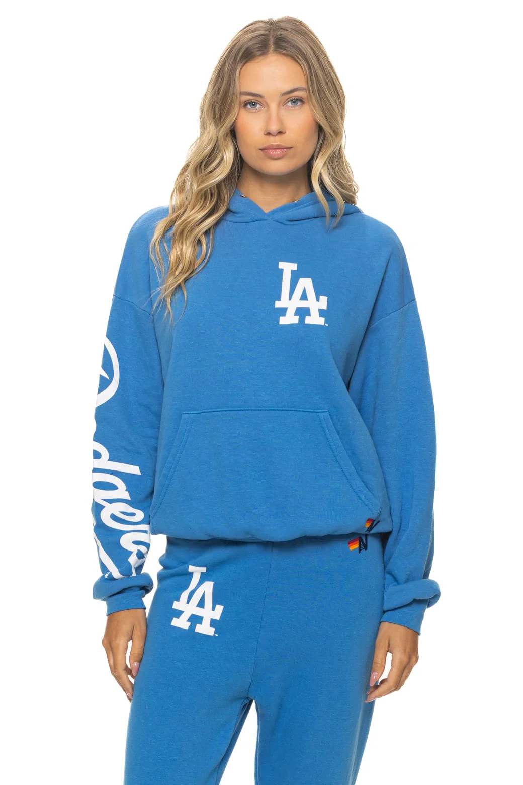 LOS ANGELES DODGERS 2026 RELAXED PULLOVER HOODIE - COBALT | Aviator Nation