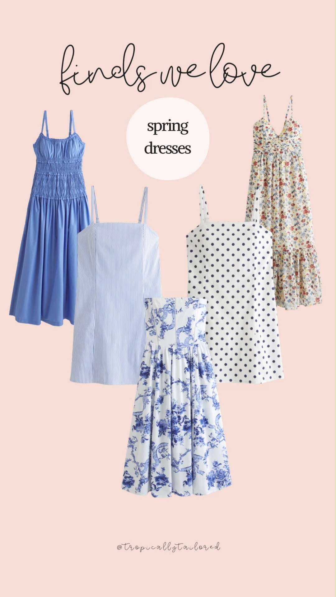 Spring dresses to keep around for summer ☀️ 

 