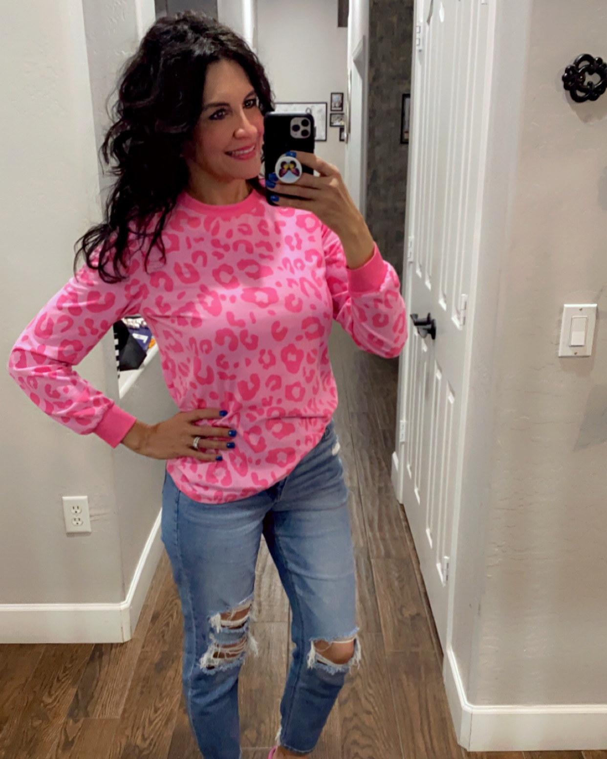 Dressed in my favorite pink and animal print! Ready to celebrate my birthday 🎉 with my girls and grandson 😍 Enjoyed a fabulous brunch at my favorite restaurant, Butters in Scottsdale. I highly recommend the pancakes 🥞 🤤

My tennis shoes were from
Macy’s and they no longer have them but I linked similar ones :)
#pinkwednesday #leopardfashion #fashionforless #fashionstyles #casualwear #pinkfashion #birthdaybrunch #brunchclothes #grandmafashion

#LTKFindsUnder100 #LTKFindsUnder50 #LTKOver40