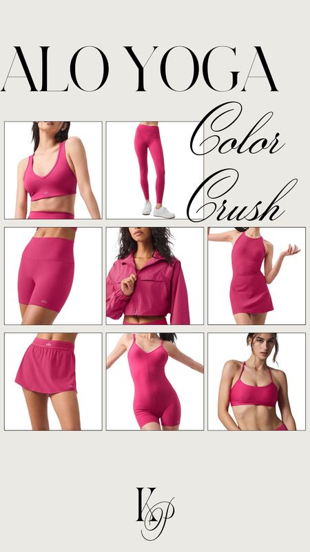 Alo Yoga New Arrivals: color crush

Loving their new color, Pink Summer Crush.


#LTKStyleTip #LTKActive #LTKFitness