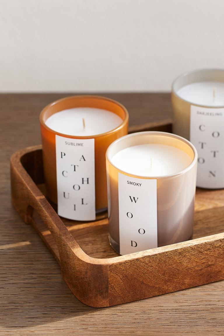 Scented Candle in Glass Holder | H&M (US + CA)