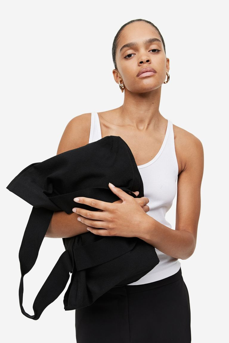 Cotton Canvas Tote Bag | H&M (US + CA)