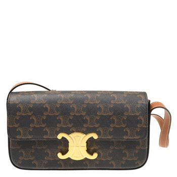 Triomphe Canvas and Calfskin Claude Shoulder Bag | Jomashop.com & JomaDeals.com