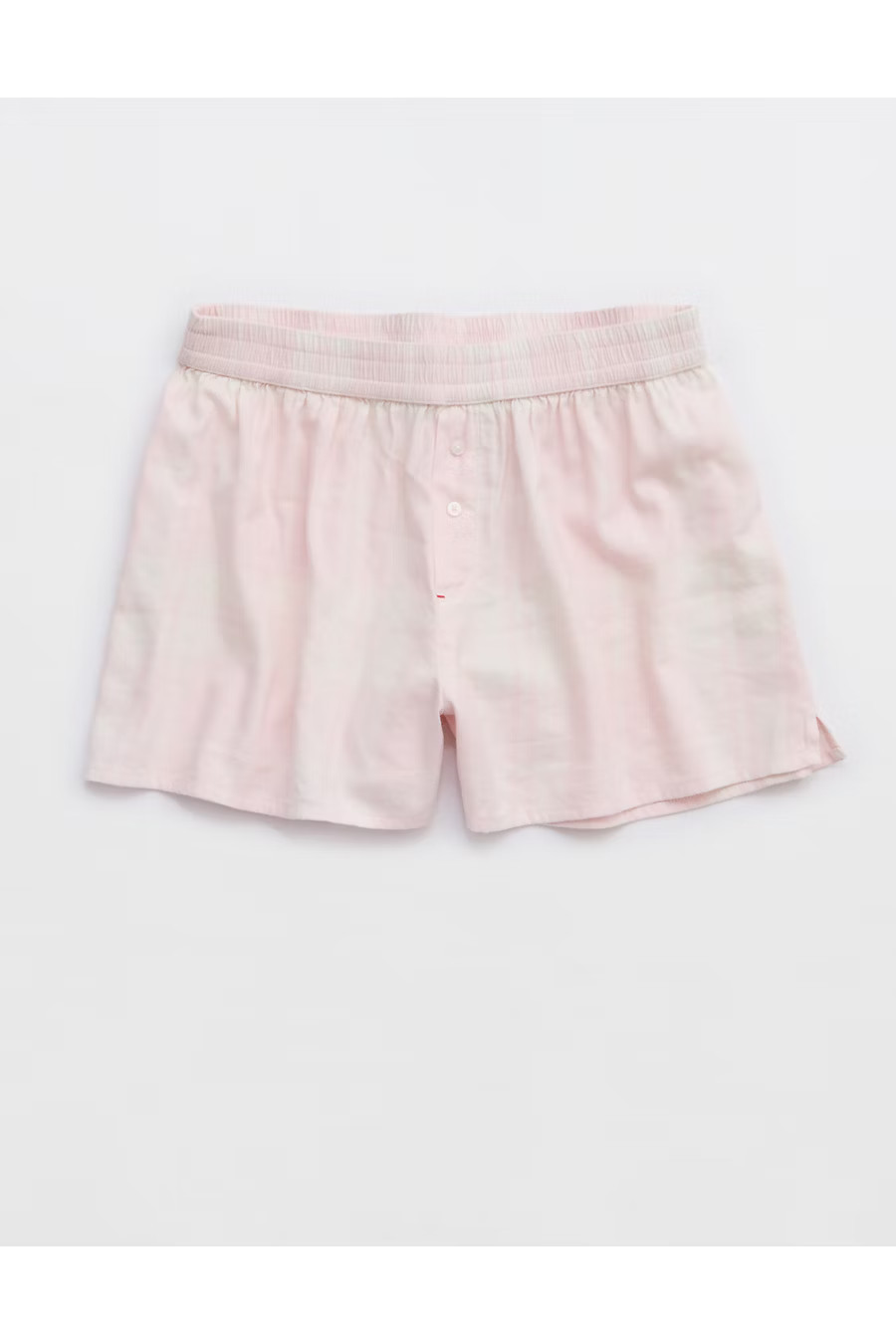 Aerie Flannel Girl Boxer Women's Ballet Pink M | American Eagle Outfitters (US & CA)