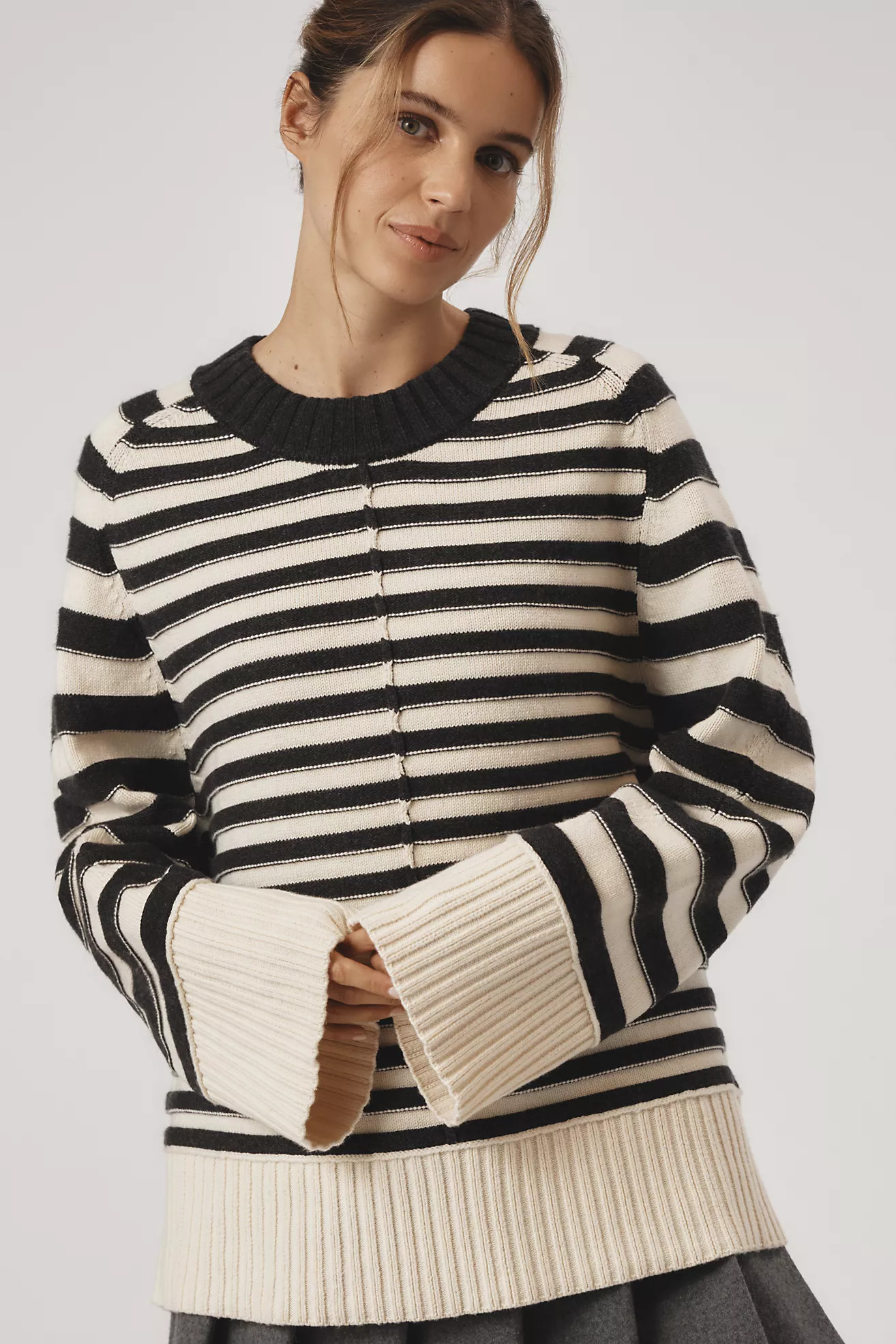 The Chandler Crew-Neck Relaxed Pullover Sweater | Anthropologie (US)