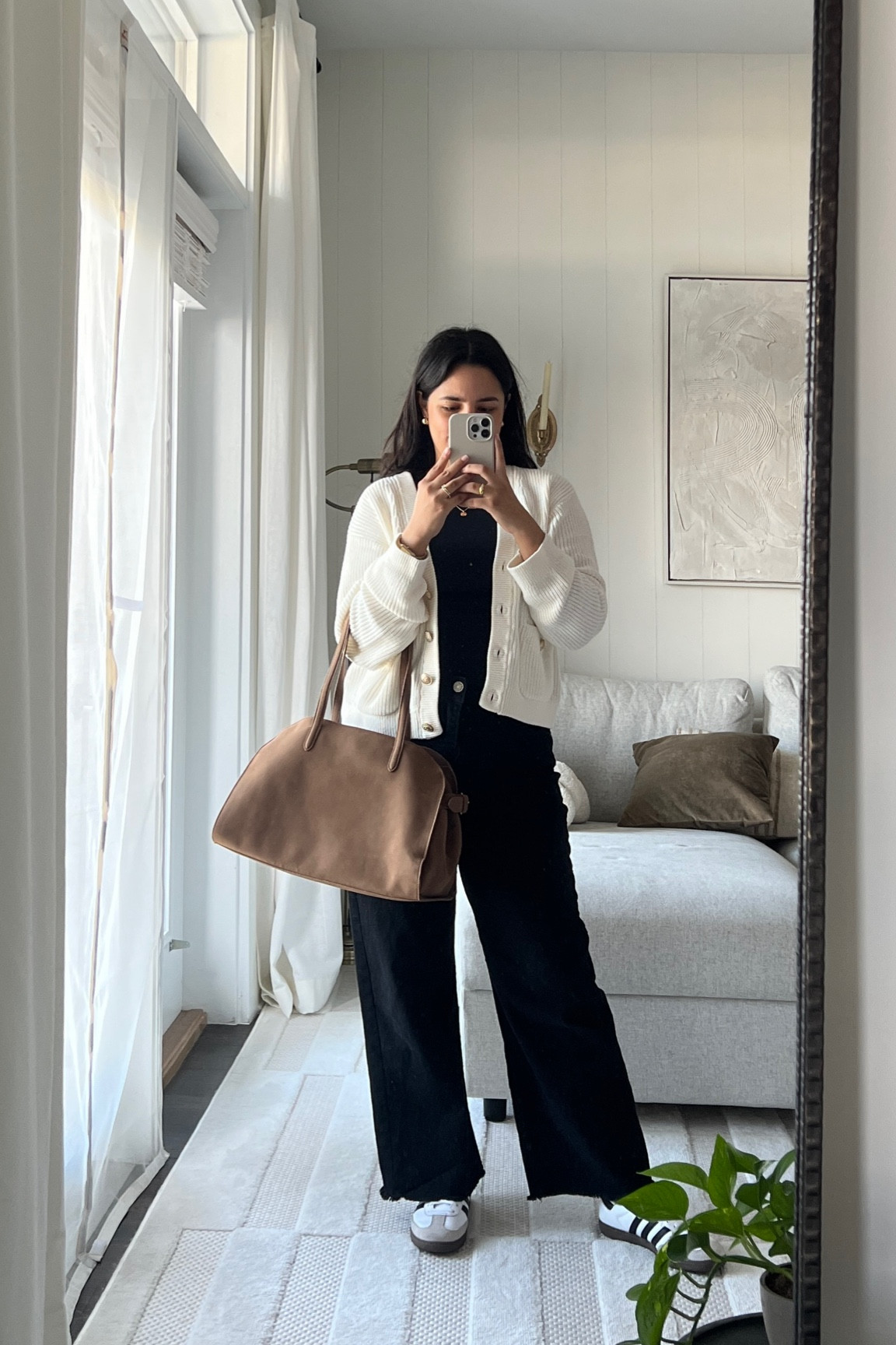 Perfect fall outfit with my Margeaux dupe 🤎 