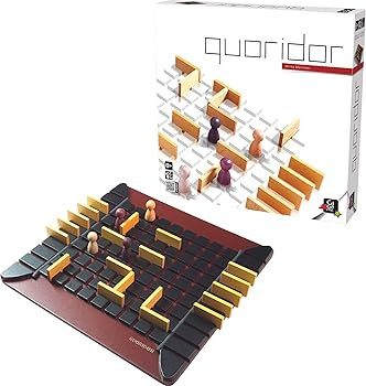 Quoridor | Abstract Strategy Game for Adults and Familes | Ages 8+ | 2 to 4 Players | 15 Minutes | Amazon (US)
