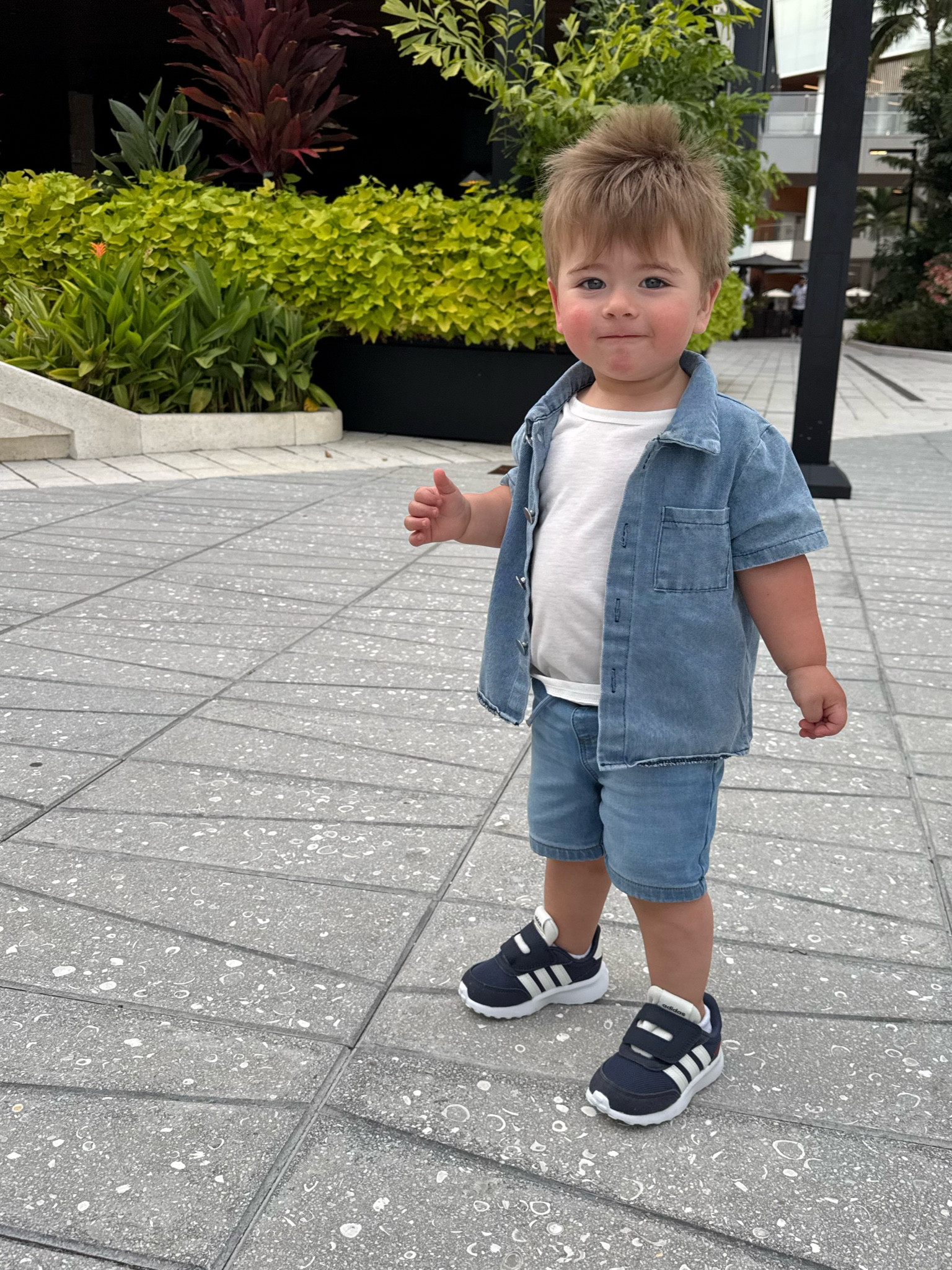 Leo rocking the cutest denim-on-denim look 🥹💙 Because who says toddlers can't have style too?

#LTKCyberWeek #LTKBaby #LTKKids