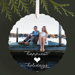 Heart of the Holidays Holiday Ornament Cards | Minted
