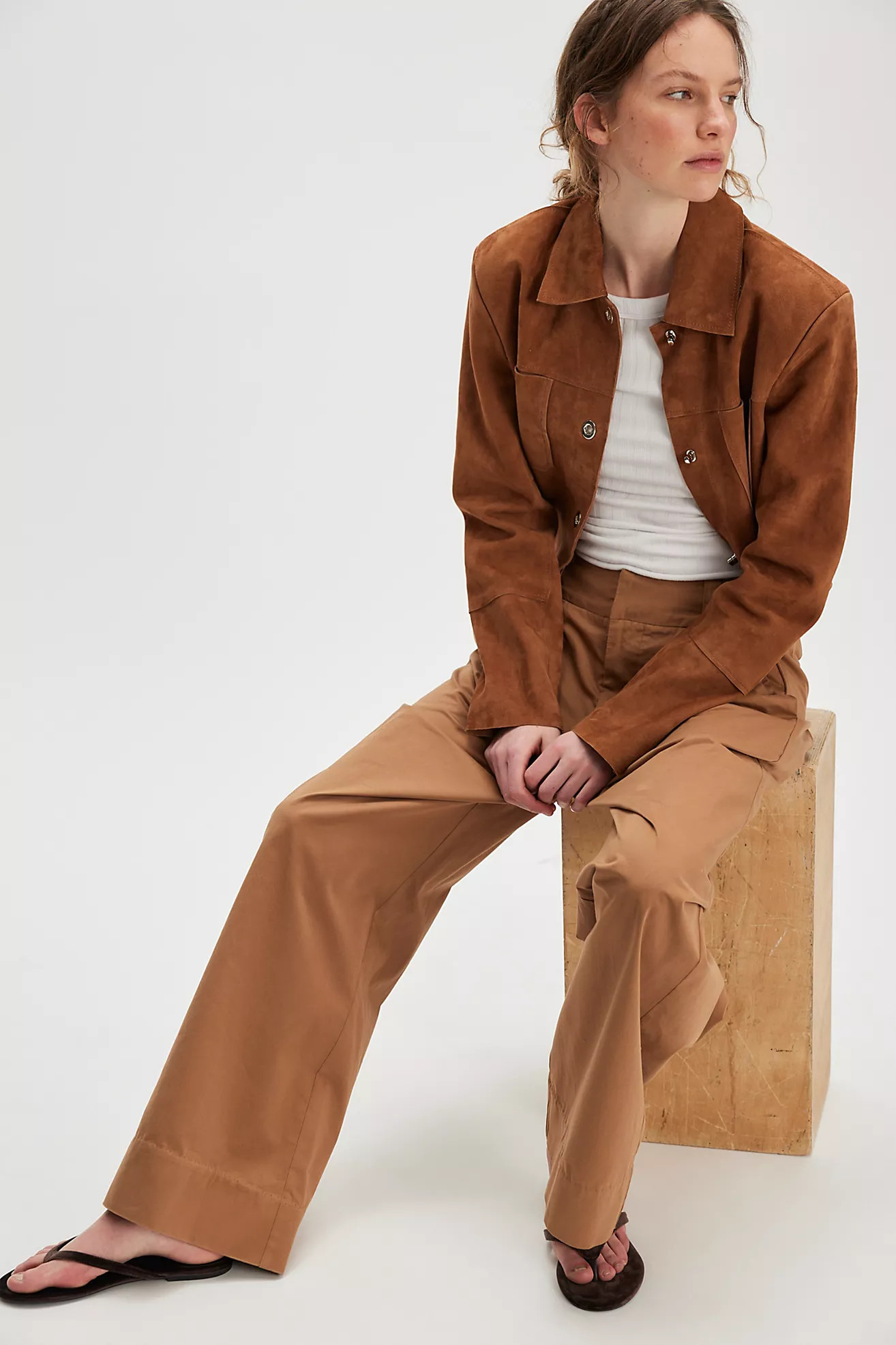 Buckle Back Trousers | Free People (Global - UK&FR Excluded)