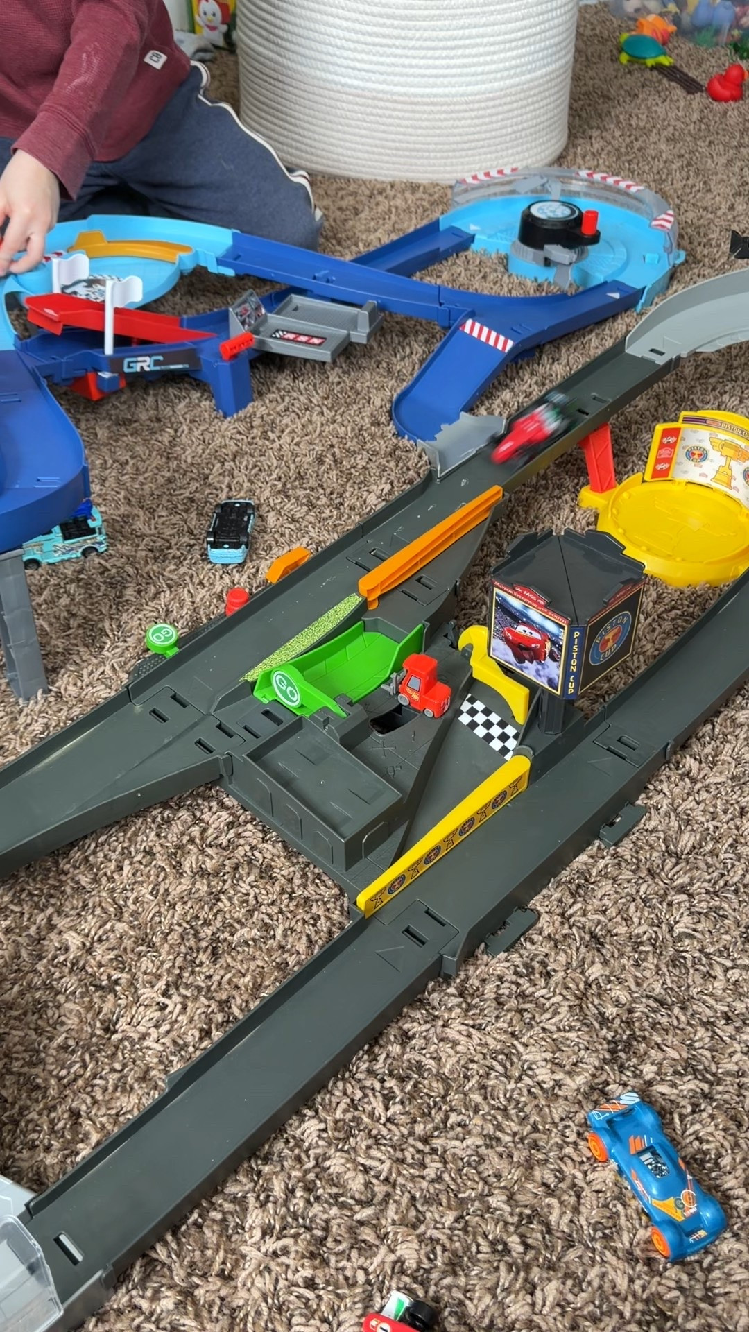 Two of our favorite tracks! They’re 2 separate Cars tracks, I didn’t know they could link together until recently! 




#LTKKids