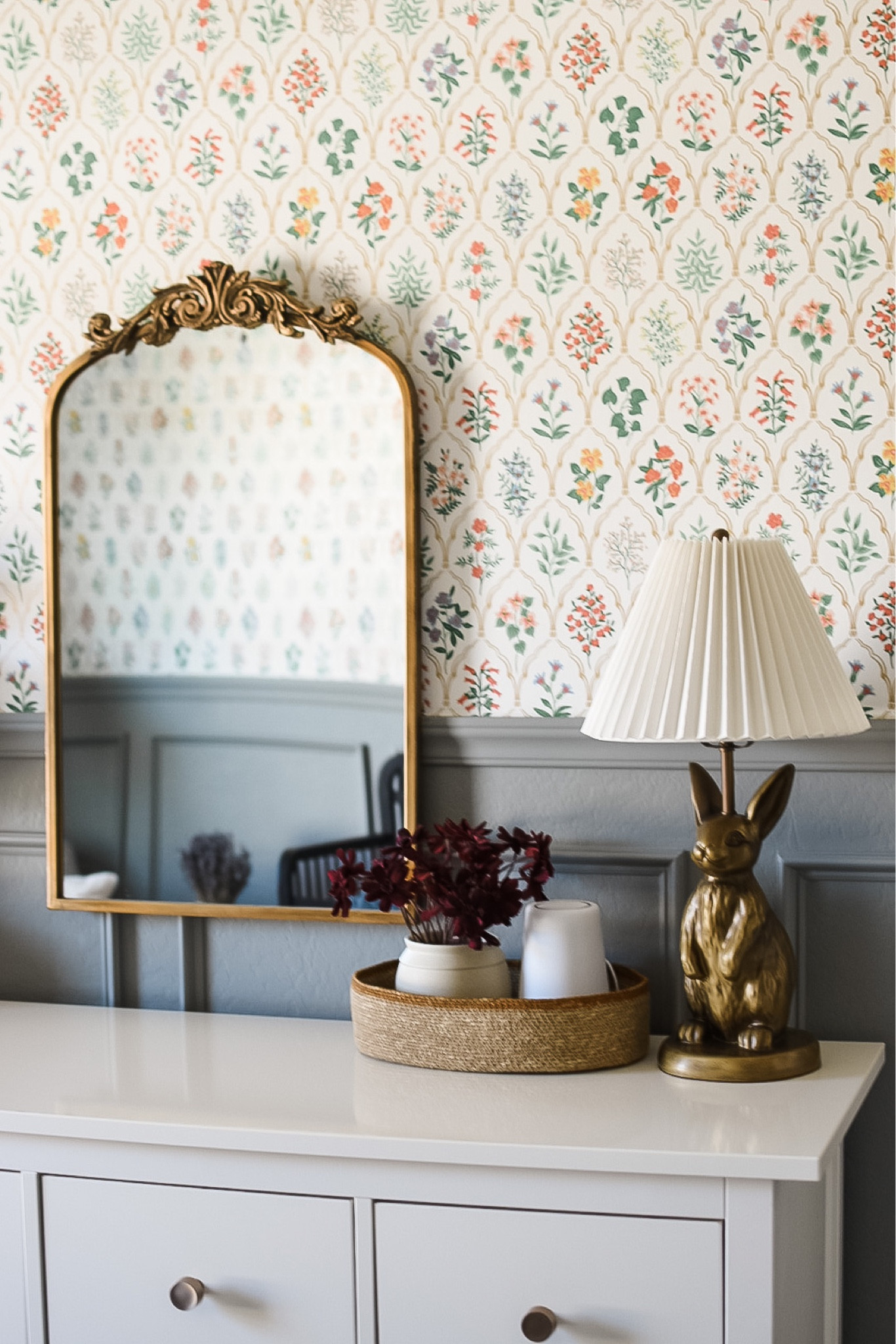 The Company Store and Rifle Paper Co now have a quilt that matches our nursery wallpaper! I love the Hawthorne pattern! Missing this room we had and all the details  

#LTKhome #LTKstyletip