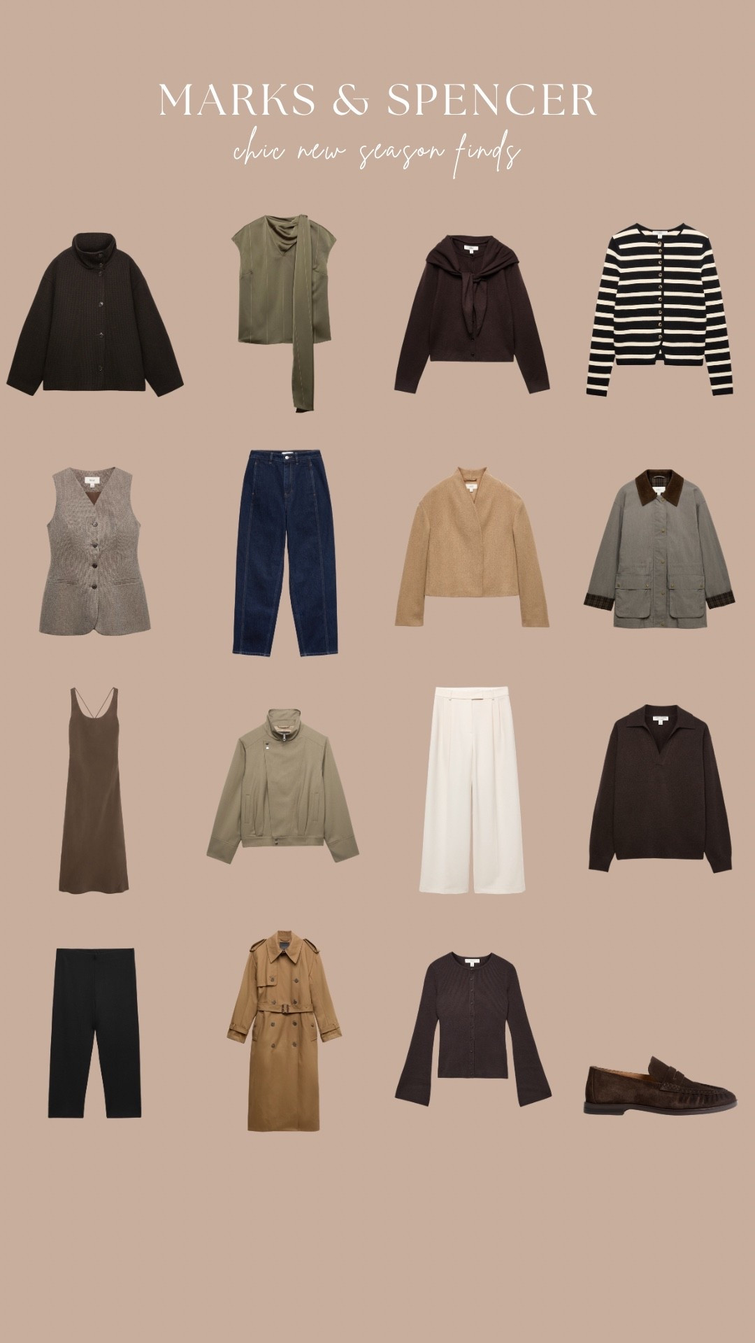 Marks & Spencer autumn chic new season finds

#LTKuk #LTKsummer #LTKstyletip