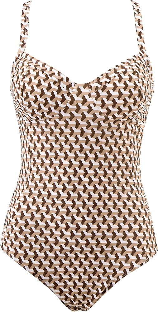 SUUKSESS Womens Tummy Control One Piece Swimsuit Sexy Crisscross Back Bathing Suit | Amazon (US)