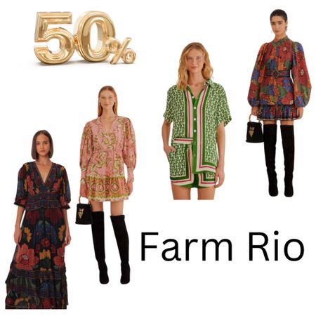 50% off beautiful Farm Rio Dresses! 


#LTKStyleTip #LTKSaleAlert #LTKOver40