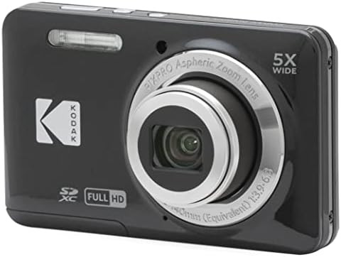KODAK PIXPRO FZ55-BK 16MP CMOS Sensor Digital Camera 5X Optical Zoom 28mm Wide Angle 1080P Full H... | Amazon (US)