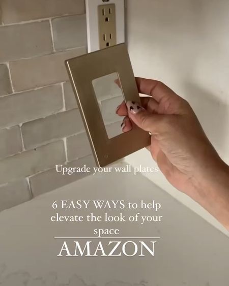 
Sharing 6 easy ways to help elevate the look of your space from Amazon 🤗

#LTKFindsUnder50 #LTKHome