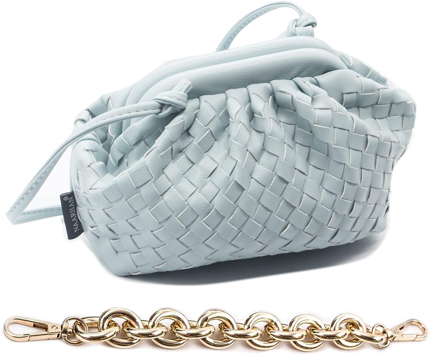 NAARIIAN Dumpling Bag,Clutch Purse for women Shoulder Bag Dupes Designer Cloud handbag PU Leather... | Amazon (US)