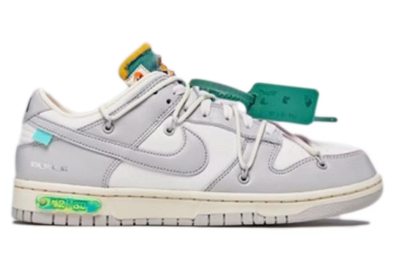 Nike Dunk Low Off-White Lot 42 | StockX