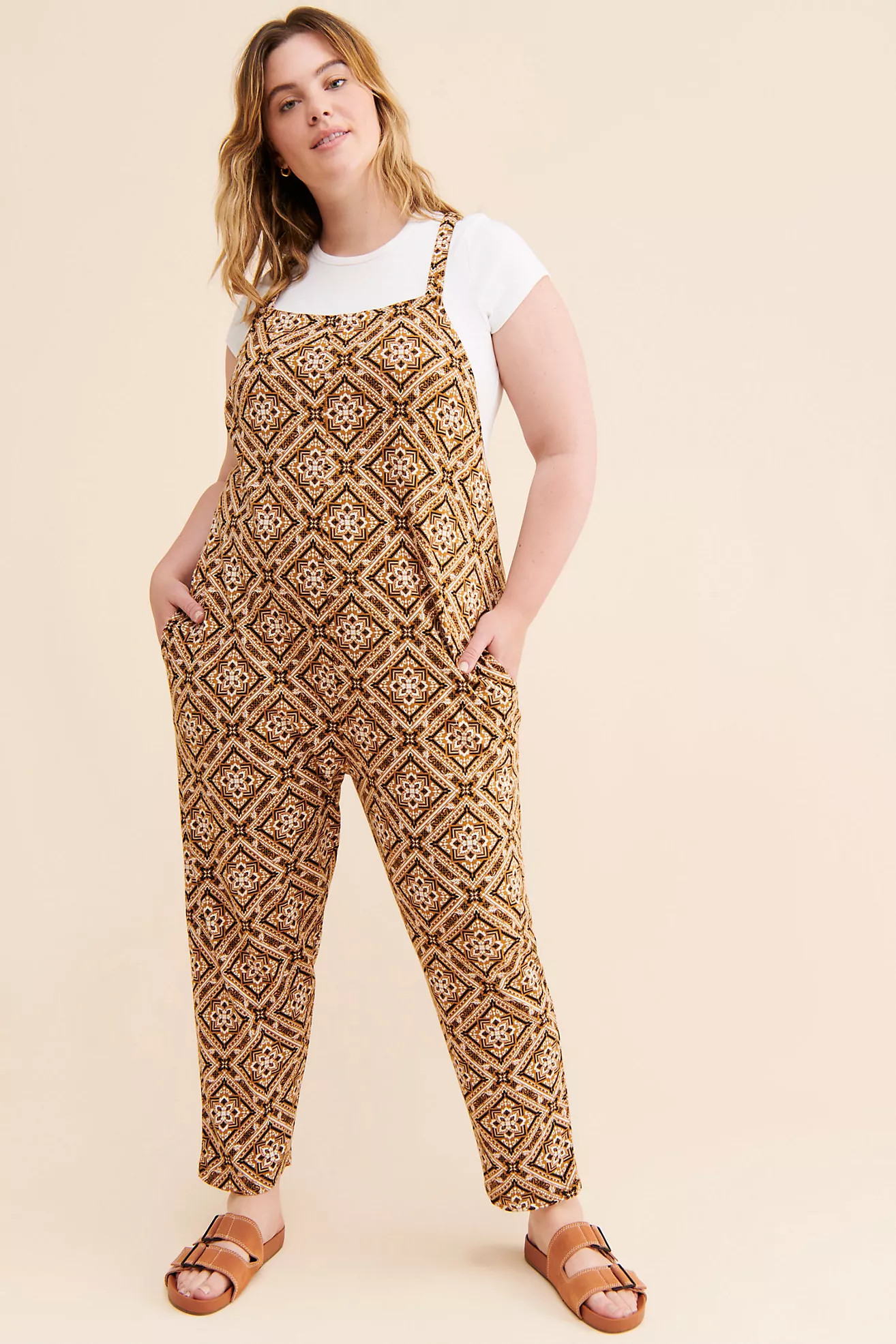 Known Supply Cadence Knit Overalls | Anthropologie (US)
