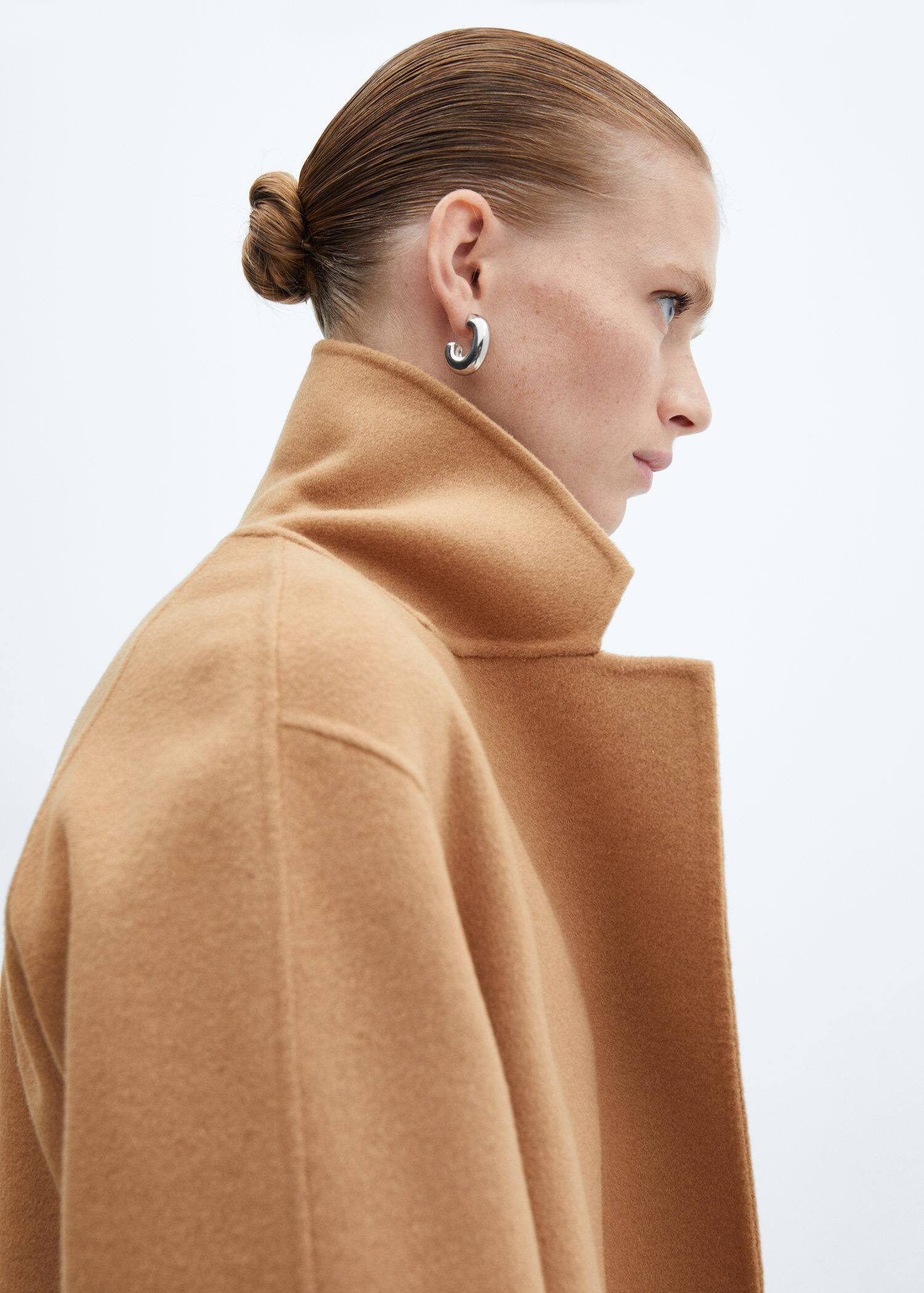 Belt handmade coat -  Women | Mango USA | MANGO (US)